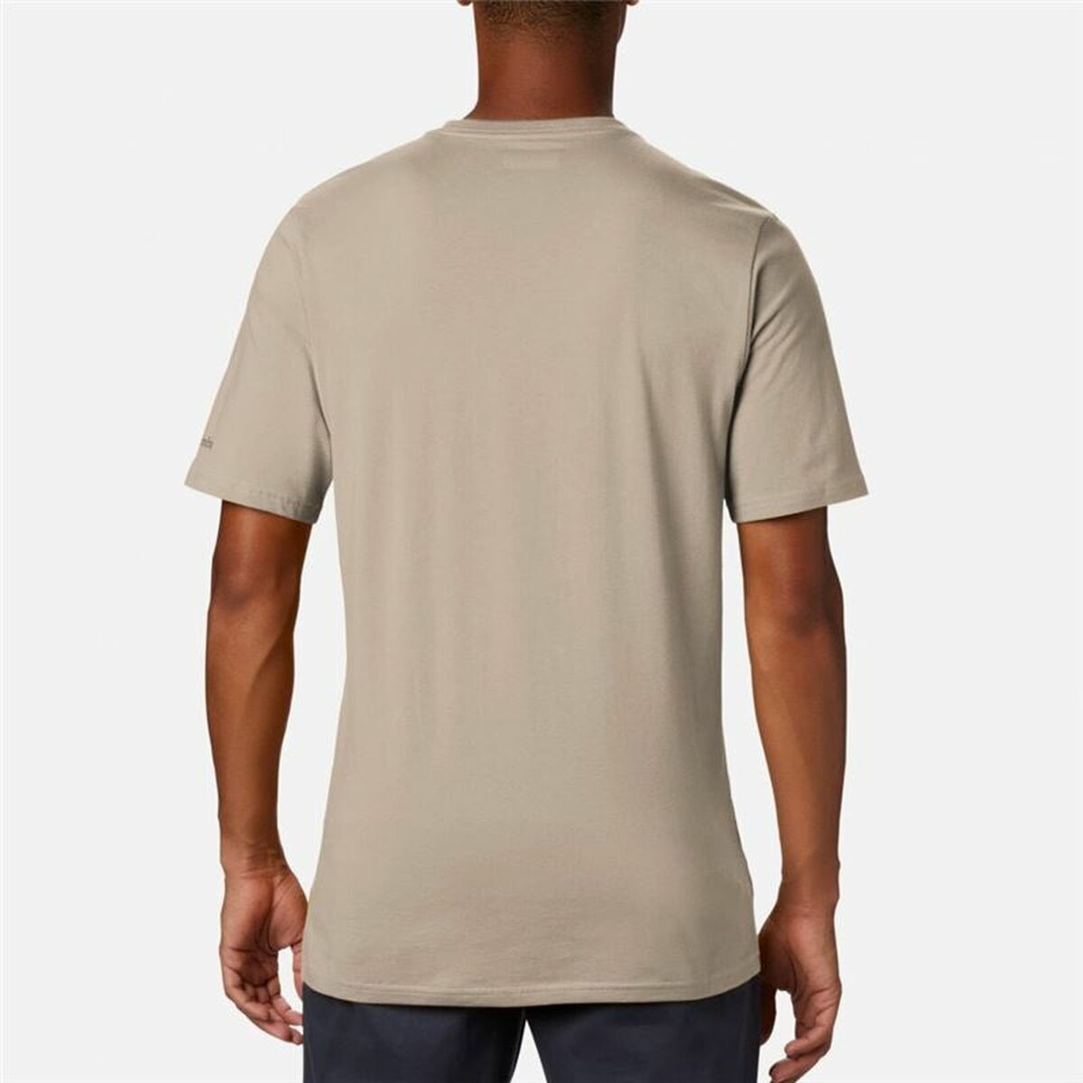 Men’s Short Sleeve T-Shirt Columbia Grey Men