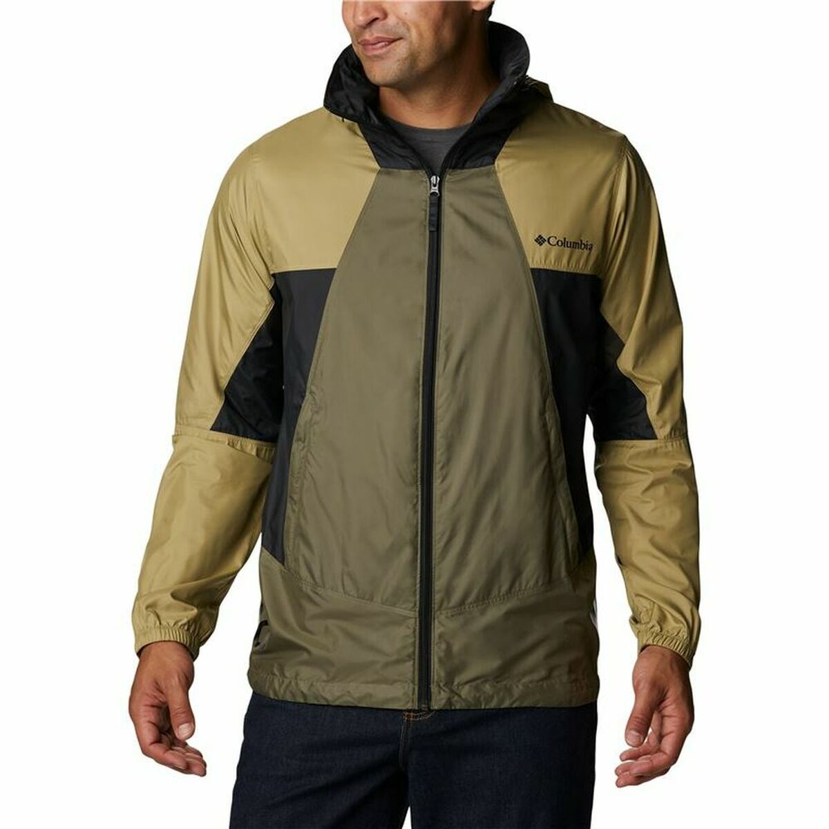 Columbia Point Park™ Herren-Windbreaker – Leichte, Wasserabweisende Jacke mit UV-Schutz für Outdoor-Aktivitäten