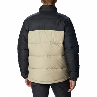 Columbia Pike Lake™ Herrenjacke – Wärmende und Wasserabweisende Outdoor-Jacke mit Omni-Heat™-Technologie in Beige