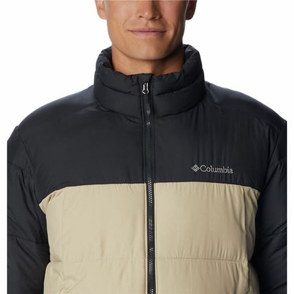 Columbia Pike Lake™ Herrenjacke – Wärmende und Wasserabweisende Outdoor-Jacke mit Omni-Heat™-Technologie in Beige