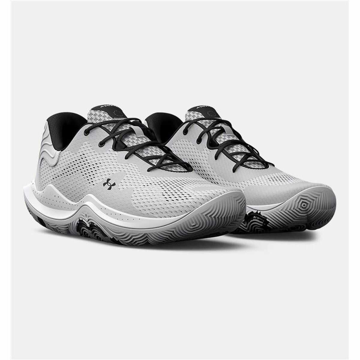 Basketball Shoes for Adults Under Armour Spawn 4 Grey Men