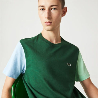 Lacoste Herren Kurzarm-T-Shirt in Grün – Zeitlose Eleganz für Ihren Alltag