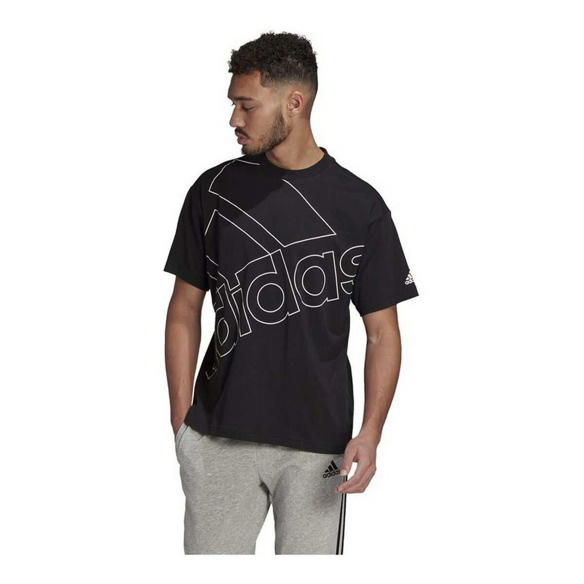 Adidas Essentials Giant Logo T-Shirt für Herren