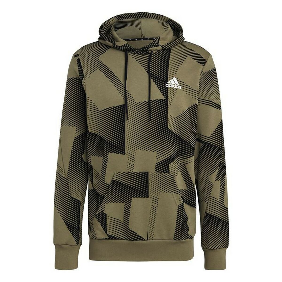 Adidas Herren-Hoodie Graphic in Khaki