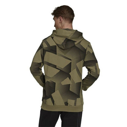 Adidas Herren-Hoodie Graphic in Khaki