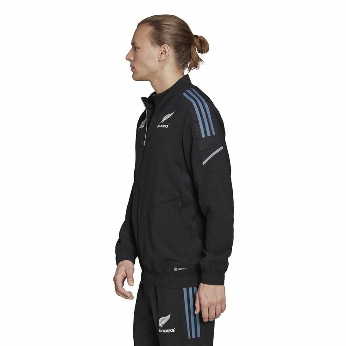 Herren-Sportjacke Adidas All Blacks Rugby Prime Schwarz