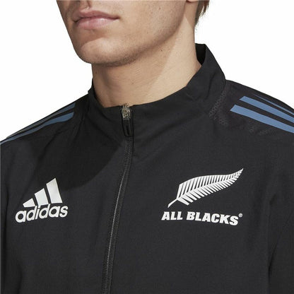 Herren-Sportjacke Adidas All Blacks Rugby Prime Schwarz