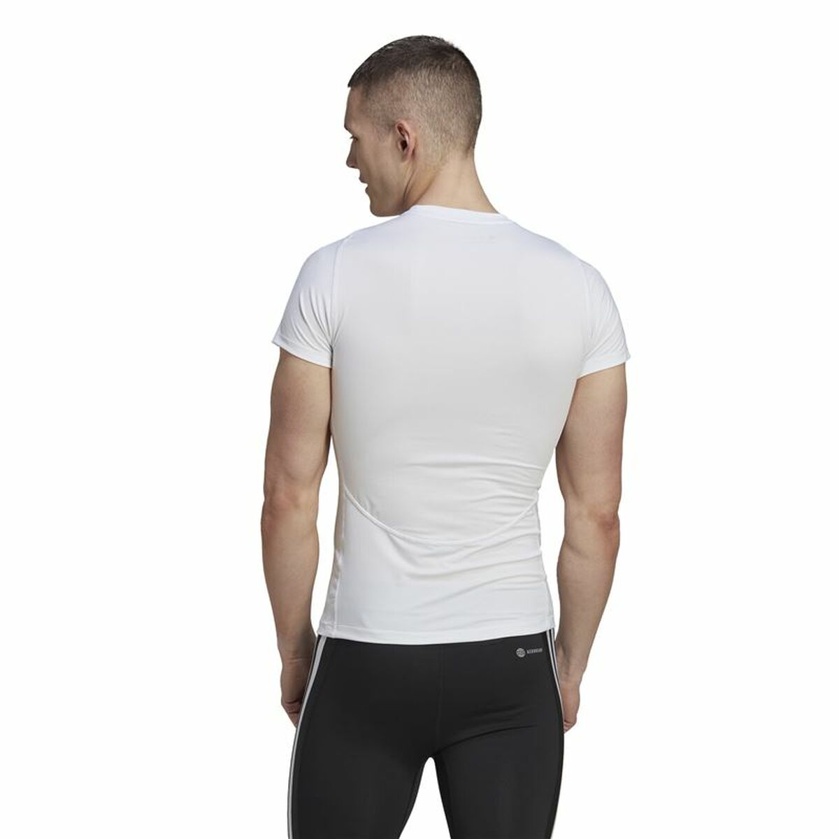 Adidas Techfit Graphic Kurzarm T-Shirt für Herren