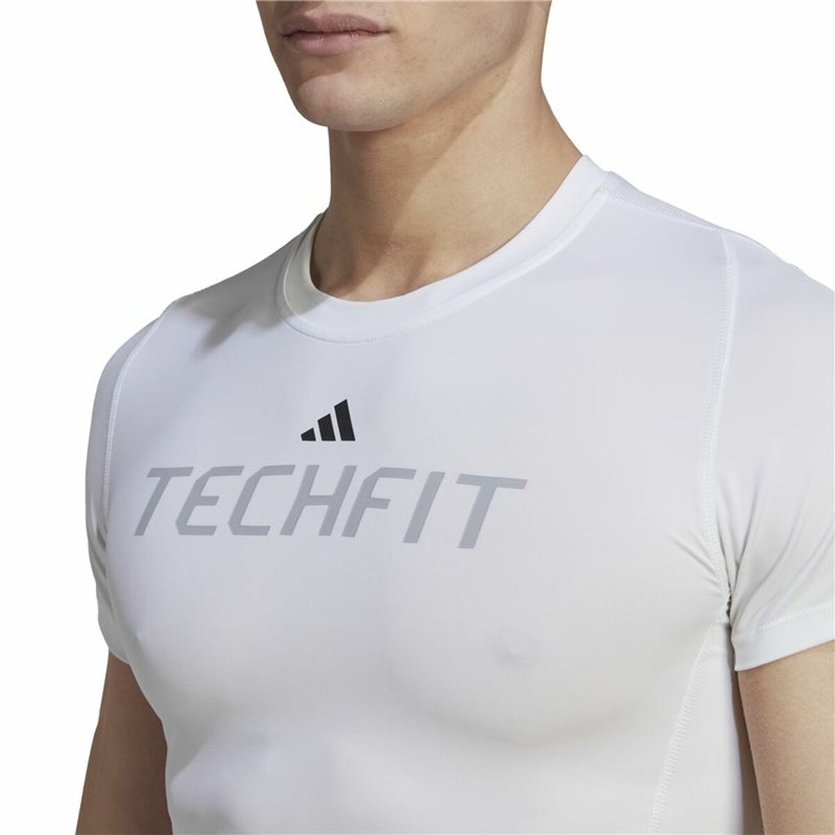 Adidas Techfit Graphic Kurzarm T-Shirt für Herren