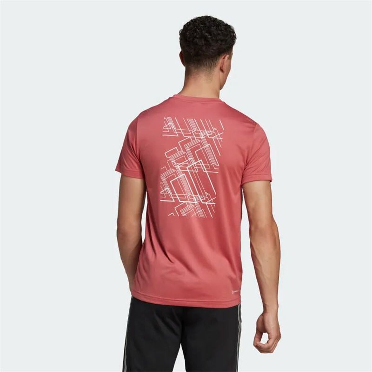 Adidas 3 Stripes Graphic Herren-Kurzarm-T-Shirt: Stil und Komfort für ein aktives Leben