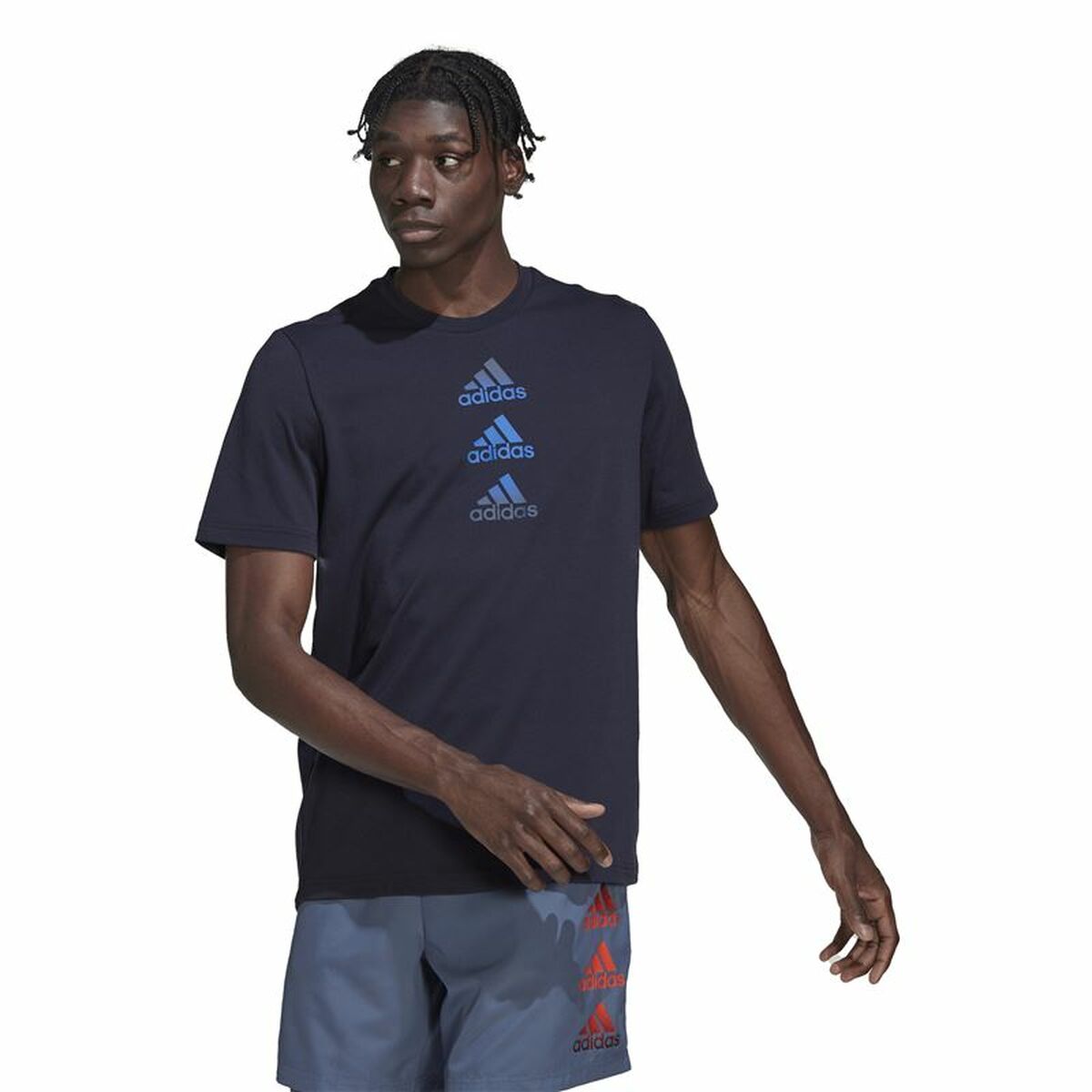 Adidas Designed To Move Logo Herren Kurzarm T-Shirt: Stil und Komfort für ein aktives Leben