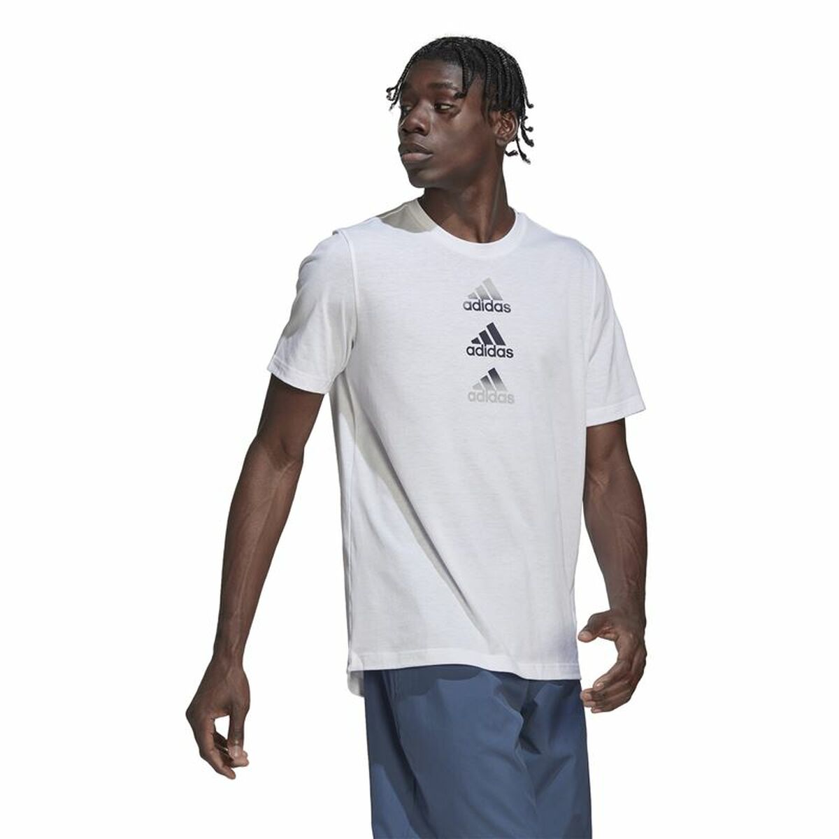 Adidas Designed To Move Logo Herren Kurzarm T-Shirt: Stil und Komfort für ein aktives Leben