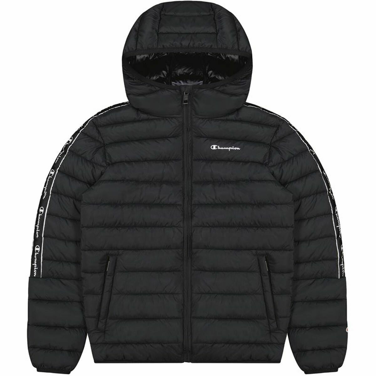 Champion Herren-Sportjacke – Leichte und Atmungsaktive Jacke für Sport und Freizeit in Schwarz