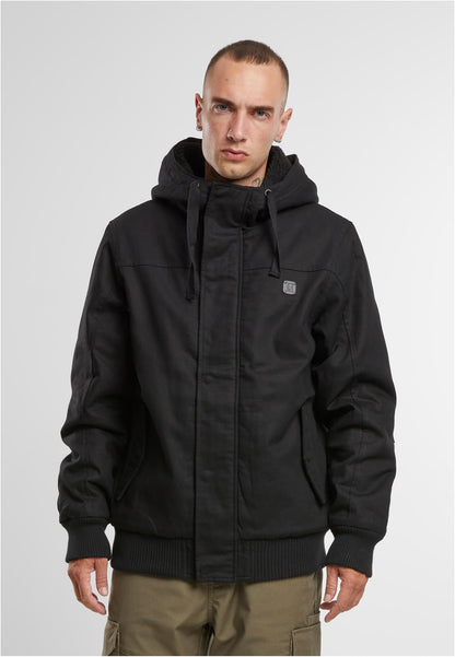 Brandit Essential Herrenjacke mit Teddyfutter – Schwarz