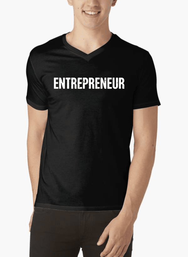 Entrepreneur V-Neck T-shirt