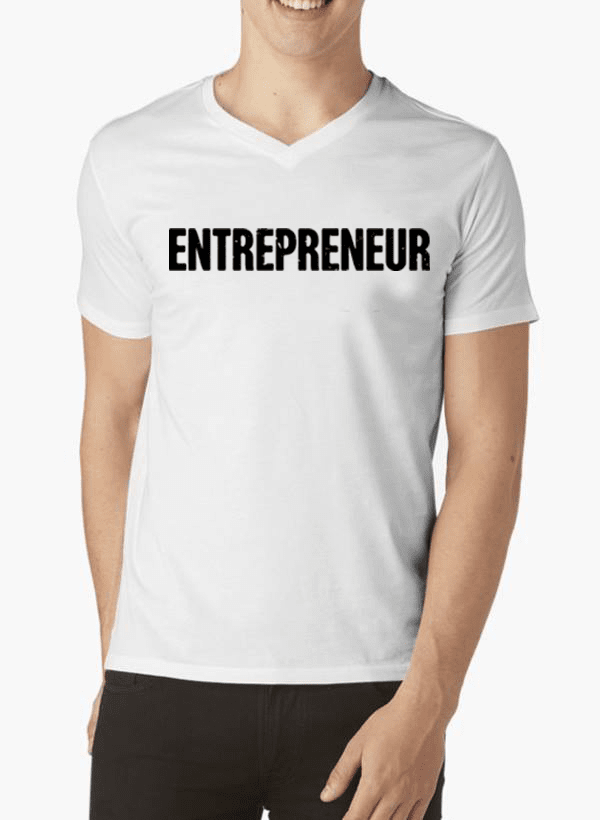 Entrepreneur V-Neck T-shirt