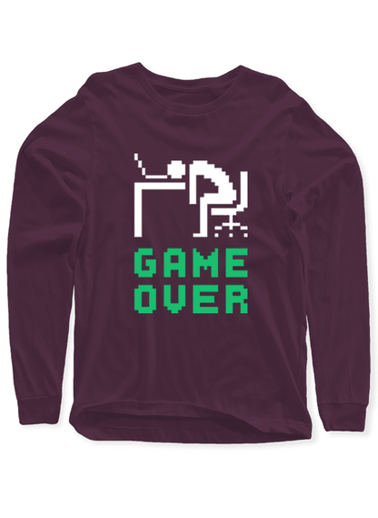 Game Over Full Sleeves T-shirt